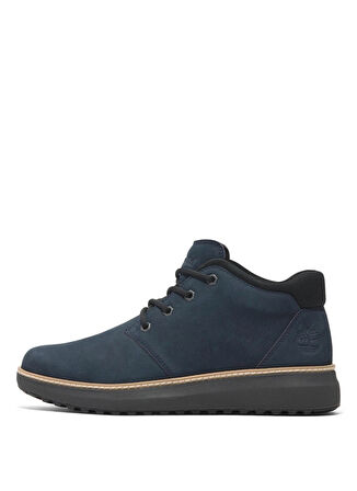 Timberland Deri Lacivert Erkek Günlük Ayakkabı HUDSON ROAD MID LACE UP CHUKKA BOOT