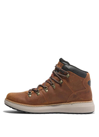 Timberland Deri Kızıl Kahve Erkek Bot HUDSON ROAD MID LACE UP WATERPROOF