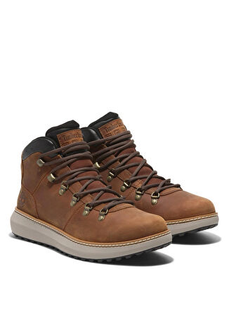 Timberland Deri Kızıl Kahve Erkek Bot HUDSON ROAD MID LACE UP WATERPROOF