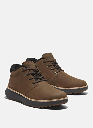 Timberland Deri Koyu Kahve Erkek Bot HUDSON ROAD MID LACE UP CHUKKA BOOT