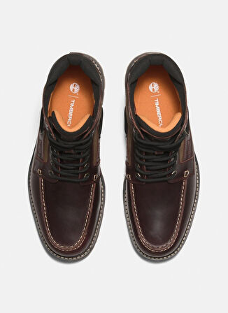 Timberland Deri Bordo Erkek Bot BRITTON ROAD MID LACE UP BOOT