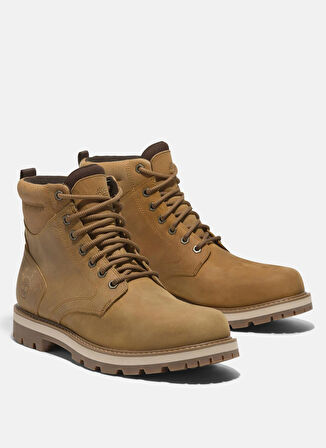 Timberland Deri Sarı Erkek Bot BRITTON ROAD MID LACE UP WATERPROOF