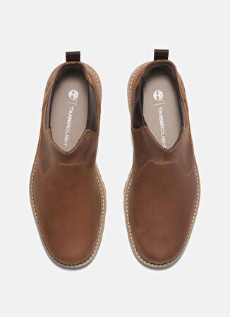 Timberland Deri Kızıl Kahve Erkek Bot BRITTON ROAD MID CHELSEA BOOT
