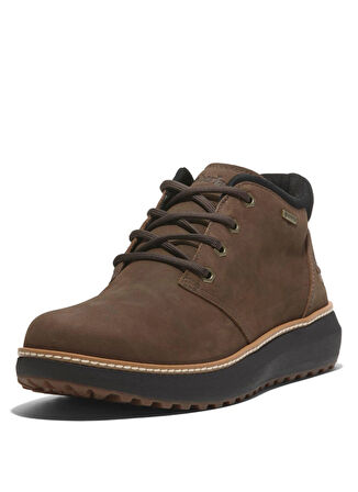 Timberland Deri Kahve Erkek Günlük Ayakkabı HUDSON ROAD MID LACE UP GTX CHUKKA