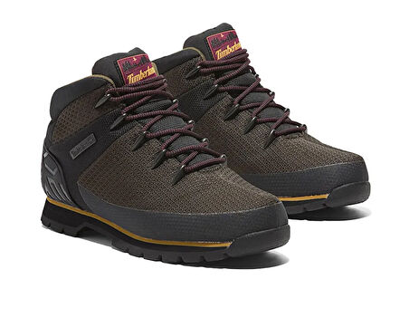 Timberland Euro Sprint Mid Lace Up Wp Erkek Trekking Botu TB0A41A7EJU1 Renkli