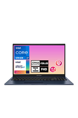 Asus VivoBook 15 X1504VA-NJ1499-16 i7-1355U 16GB 512GB SSD 15.6" FHD Freedos Taşınabilir Bilgisayar