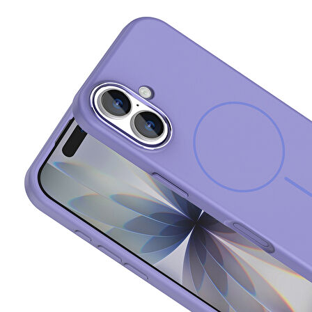 Gpack iPhone 17 uyumlu Kılıf Edi Silikon M-Safe Şarj Özellikli