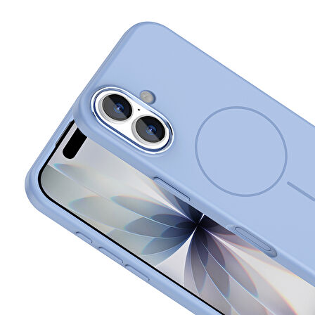 Gpack iPhone 17 uyumlu Kılıf Edi Silikon M-Safe Şarj Özellikli