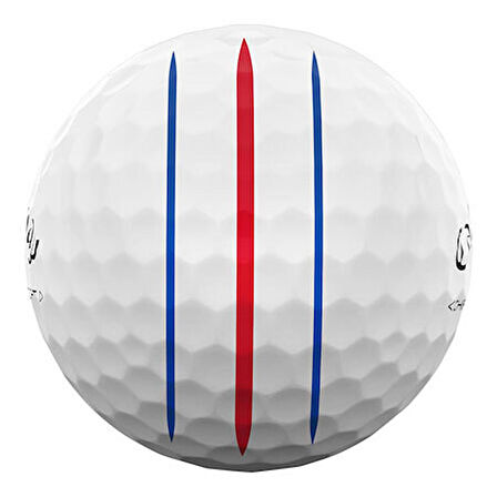 Callaway BL CG CHRMSFT 24 TRPLTRK - Üçlü Golf Topu Beyaz Renk