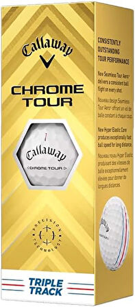 Callaway Bl Chrome Tour 24 Triple Track Golf Topu - 3lü