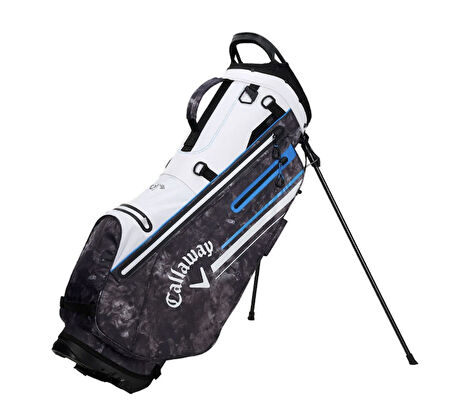 Callaway Ai Smoke Chev Dry Stand Beyaz-Mavi Golf Çantası