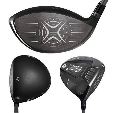 Callaway XR Grafit Sağ El Açık Stantlı Siyah/Gümüş Erkek Golf Seti