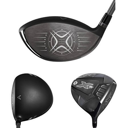Callaway XR Çelik Sağ El Normal Stantlı Siyah/Gümüş Erkek Golf Seti