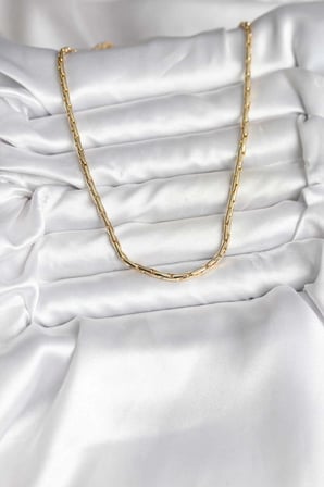 14K Gold Renk Kaplama Model CM Kadın Kolye
