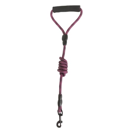 Köpek Göğüs Tasma Seti Daa Desenli 2 cm*40-58 cm Mor-Pembe