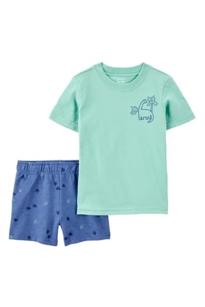 Carters Küçük Erkek Çocuk Şortlu Set 2S501510 Renkli