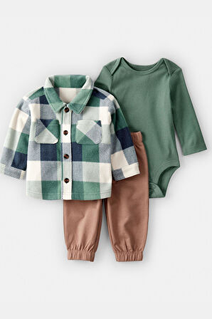 Erkek Bebek 3Lü Hırkalı CTR-1T914610