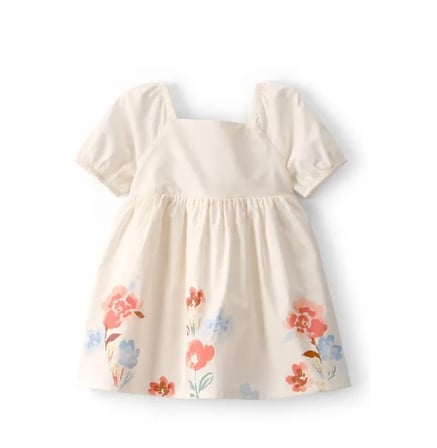 carters kız bebek elbise 1u620510 bej