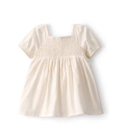 carters kız bebek elbise 1u620510 bej