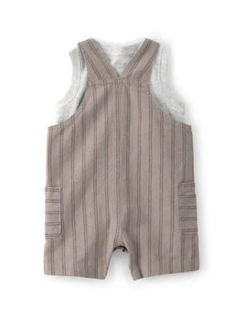 carters erkek bebek salopet set 1u591710 kahverengi