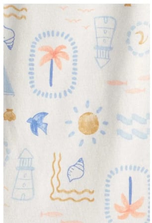 Carters Layette Kız Bebek Çoklu Paket Body 1U607010 Renkli