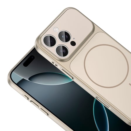 Gpack iPhone 16 Pro Max uyumlu Kılıf Formen M-Safe Şarj Özellikli Kamera Korumalı