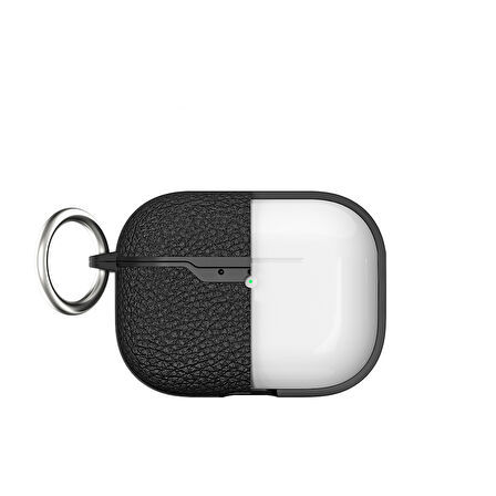 Gpack Airpods Pro 3 uyumlu Kulaklık Kılıfı Deri Görünüm Silikon A03