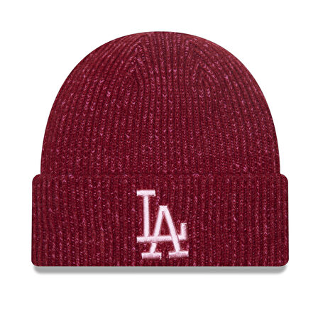 LA Dodgers Marl Geniş Manşetli Bordo Bere 60427217