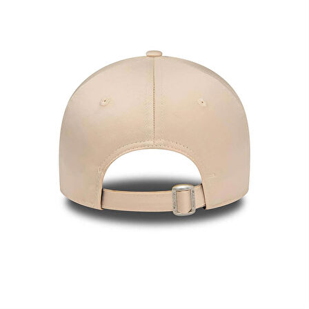 New Era New York Yankees Kadın Saten Bej 9FORTY Ayarlanabilir Şapka