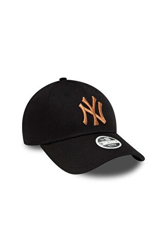 New Era Siyah Kadın Şapka 60435260 WMNS METALLIC LOGO 9FORTY