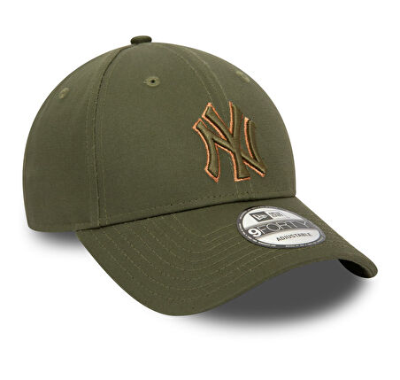 60435144-R New Era Metallıc Outlıne 9Forty Neyyan  Novmtc Şapka Haki