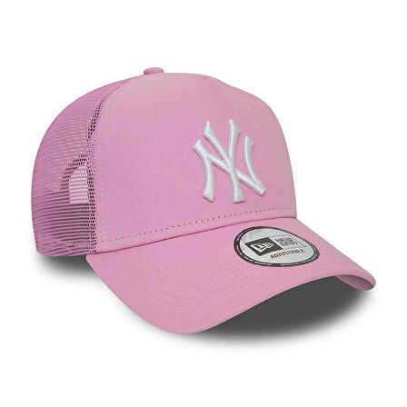 New Era New York Yankees League Essential Pink Trucker Unisex Şapka