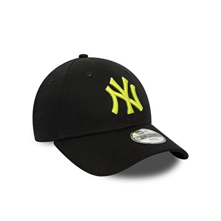 New Era New York Yankees Child League Essential Black 9FORTY Küçük Çocuk Şapkası