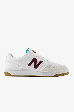 New Balance 480 Unisex Beyaz Sneaker BB480LFT