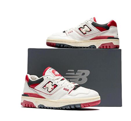 NEW BALANCE BB 550 VGA Beyaz Spor Ayakkabısı 