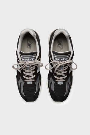 New Balance Deri Karışımlı Sneaker Ayakkabı Erkek AYAKKABI U991BK2 SİYAH