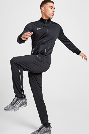 Nike Dri-Fit Academy 21 TrackSuit Siyah Erkek Eşofman Takımı 