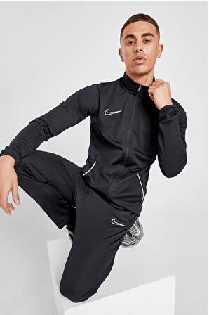 Nike Dri-Fit Academy 21 TrackSuit Siyah Erkek Eşofman Takımı 