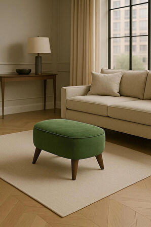 A5 HOME OVAL MARKİZ BENCH PUF