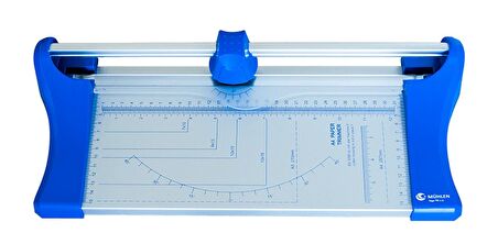 MÜHLEN Säge TR-410 | Profesyonel Sürgülü Giyotin | A4 Kâğıt Kesme Makinesi