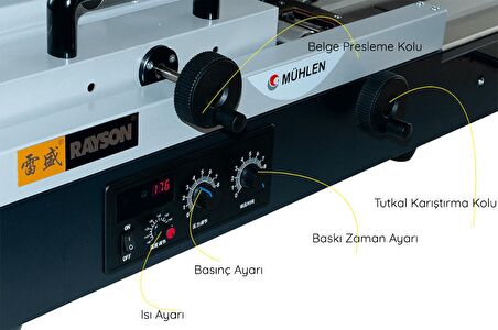 MÜHLEN TCM 97 | Tam Otomatik Tutkallı Ciltleme Makinesi