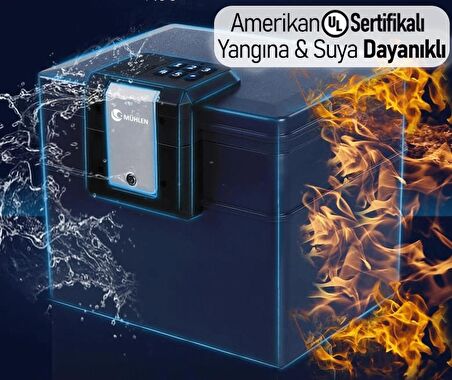 MÜHLEN Fire Bag YG 2037 | Yangına ve Suya Dayanıklı Taşınabilir Şifreli Kasa