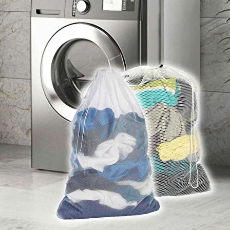 CT-STONES® Büyük Boy Çamaşır Yıkama Filesi , Kirli Filesi Maxi 100x120 cm