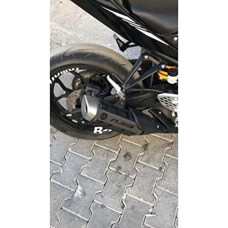 Yamaha YZF R25 Egzoz Koruma Sacı ,Egzoz Demiri - Arasmoto