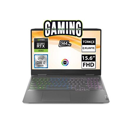 Lenovo LOQ 82XV00G9TX i7-13620H 16GB 512SSD RTX4060 15.6" FullHD W11H Düzüstü Bilgisayar