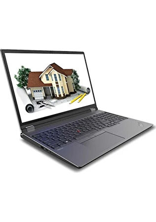 Lenovo 21FA0004TX-23 P16 V2 I7-13700HX 128GB 2TB SSD Nvıdıa RTXA1000 6GB 2560X1600 Qhd W11 16"