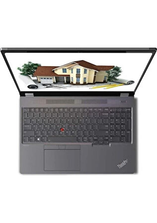 Lenovo 21FA0004TX-23 P16 V2 I7-13700HX 128GB 2TB SSD Nvıdıa RTXA1000 6GB 2560X1600 Qhd W11 16"