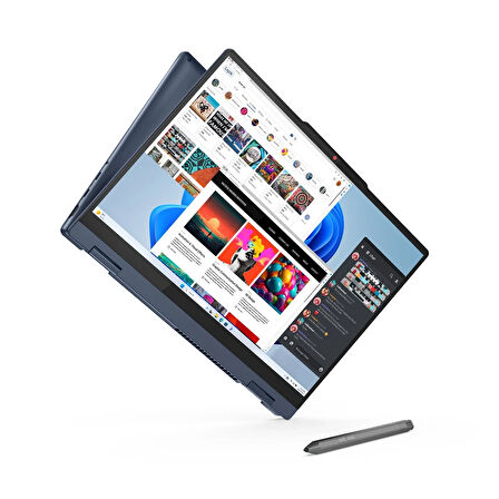 Lenovo IdeaPad 5 2-in-1 14AHP9 AMD Ryzen 5 8645HS 16GB 512GB SSD 14" WUXGA IPS Dokunmatik Freedos 83DR0030TR