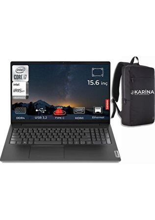 Lenovo V15 G4 IRU Intel Core i7 1355U 8GB 2TB SSD 15.6" FHD Freedos Taşınabilir Bilgisayar 83A100GPTR-10