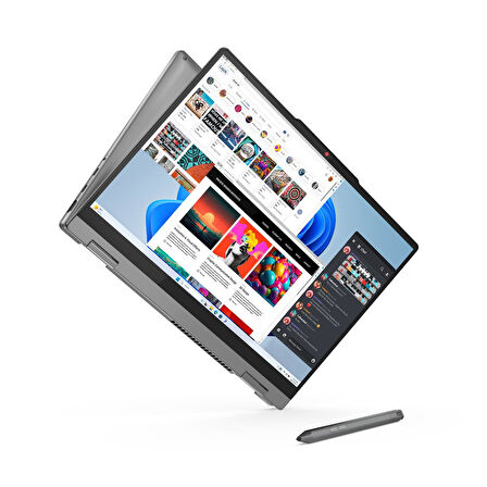 Lenovo IdeaPad 5 14IRU9 83DT000FUS – Intel Core 7 150U - 14" WUXGA Dokunmatik – 16GB Ram - 512GB SSD – Q İngilizce Klavye - Win11H – 1Yıl Garanti